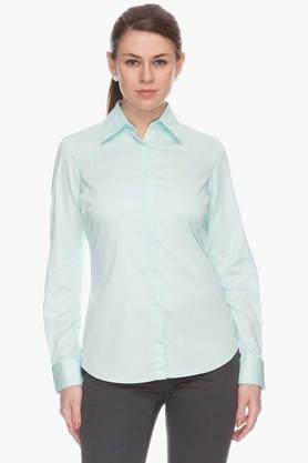 Park avenue women's store solid formal shirt