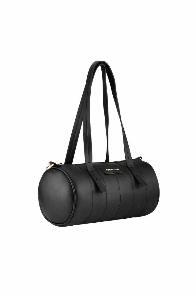 Buy Steve Madden Bbaby X Zip Closure Duffle Bag With Thick Strap In Black