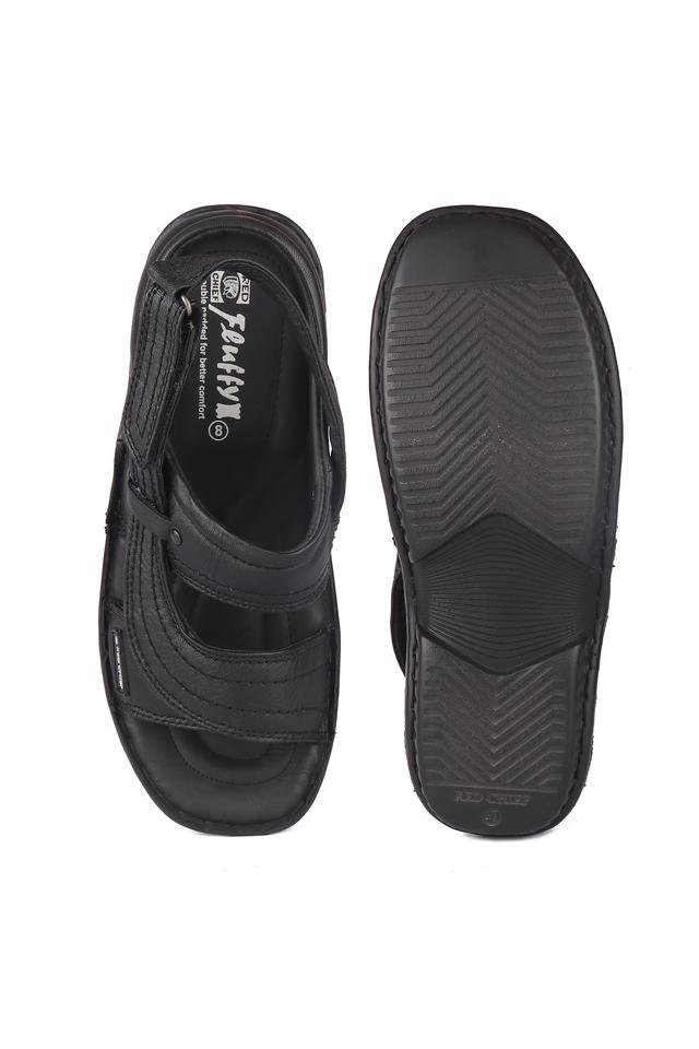 Red chief men's leather sandals best sale and floaters