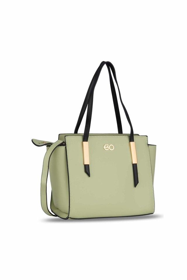 Green satchel outlet handbags