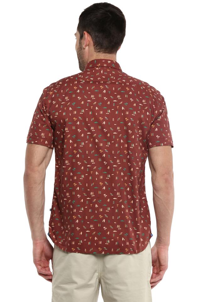 PARX -  Red Casual Shirts - Main