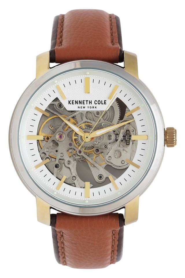 Kenneth cole sale skeleton watch mens