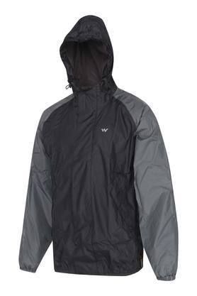 Mens grey cheap rain jacket