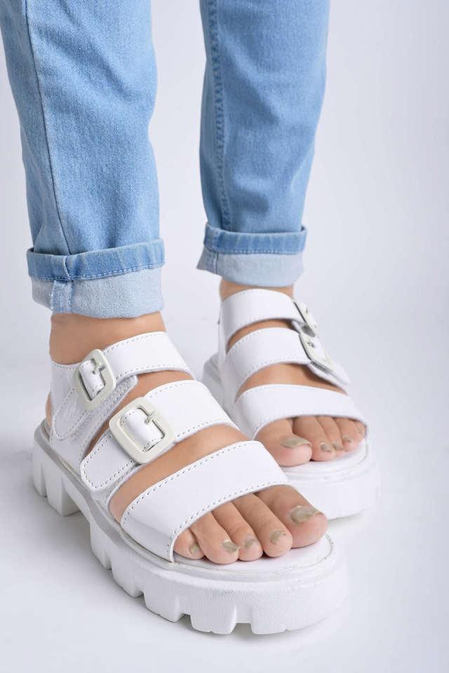 White casual sandals new arrivals