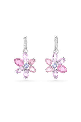 Swarovski hot sale flower earrings