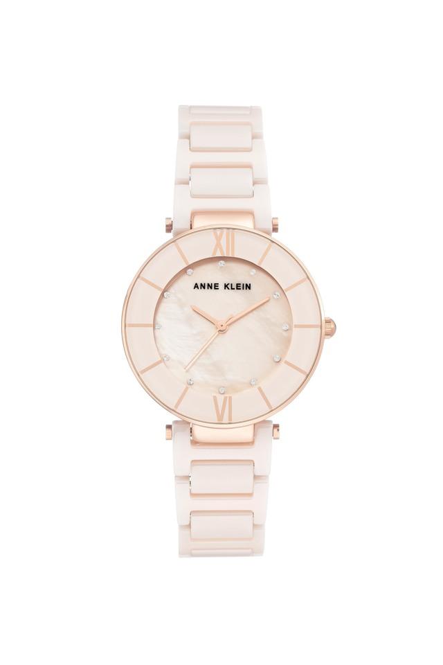 Anne klein pink outlet ceramic watch