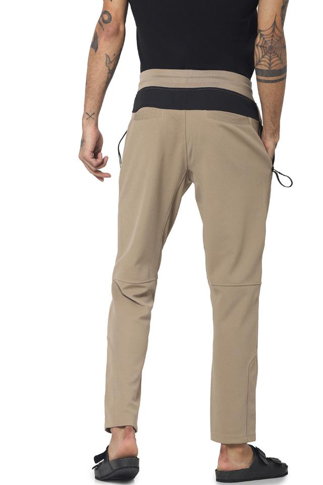 brown track pants mens