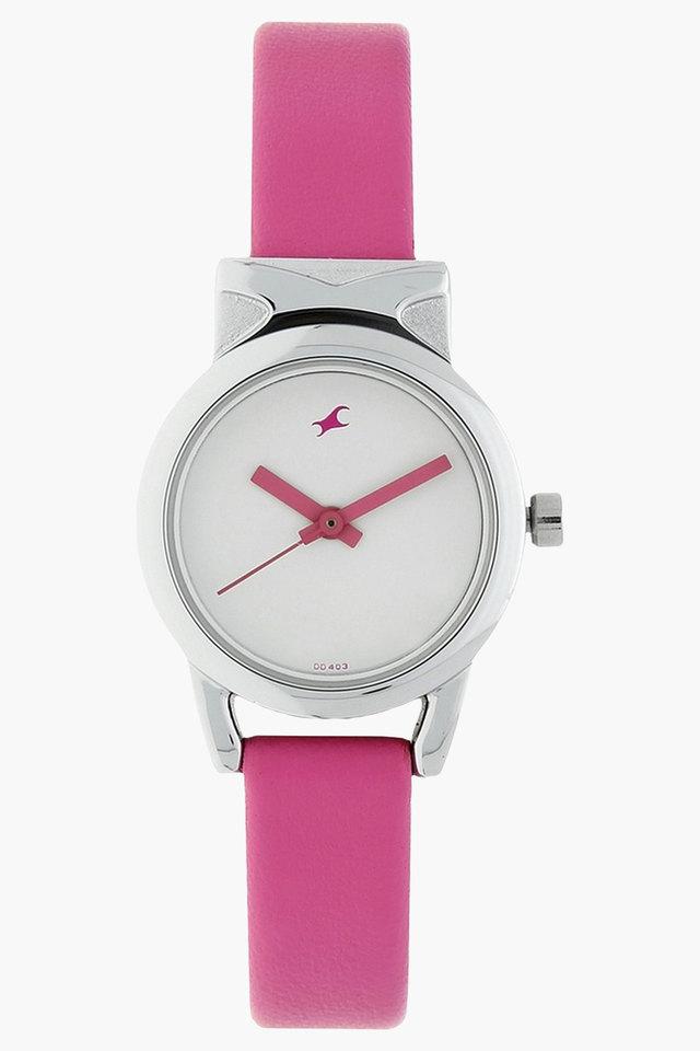 Fastrack white 2025 strap watches