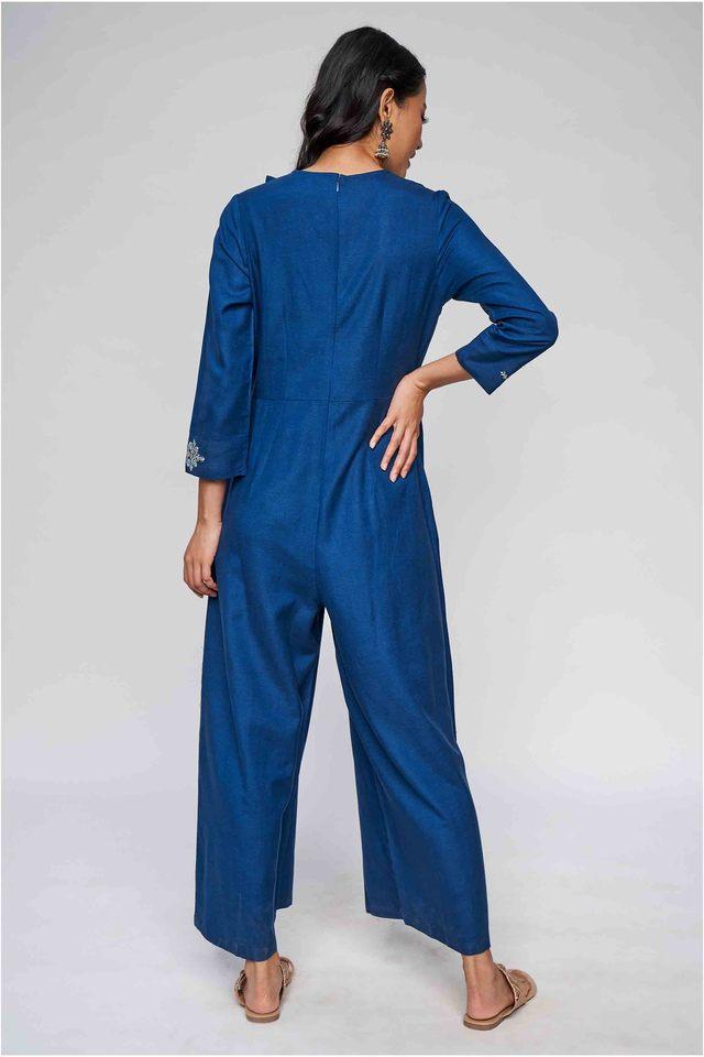 GLOBAL DESI -  Mid Blue Jumpsuits - Main