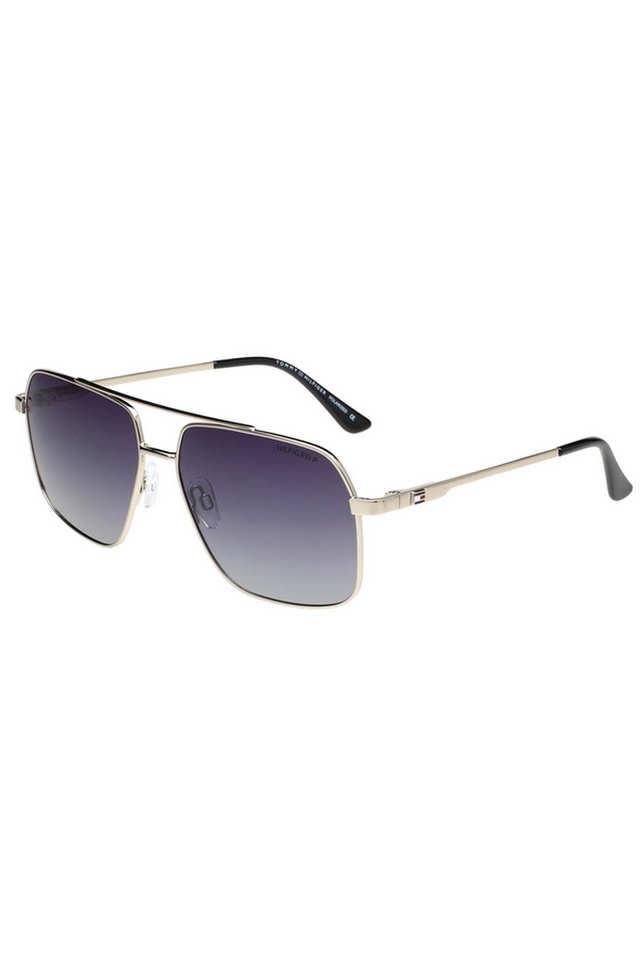 Buy TOMMY HILFIGER Men s Polarized Aviator Sunglasses Shoppers Stop