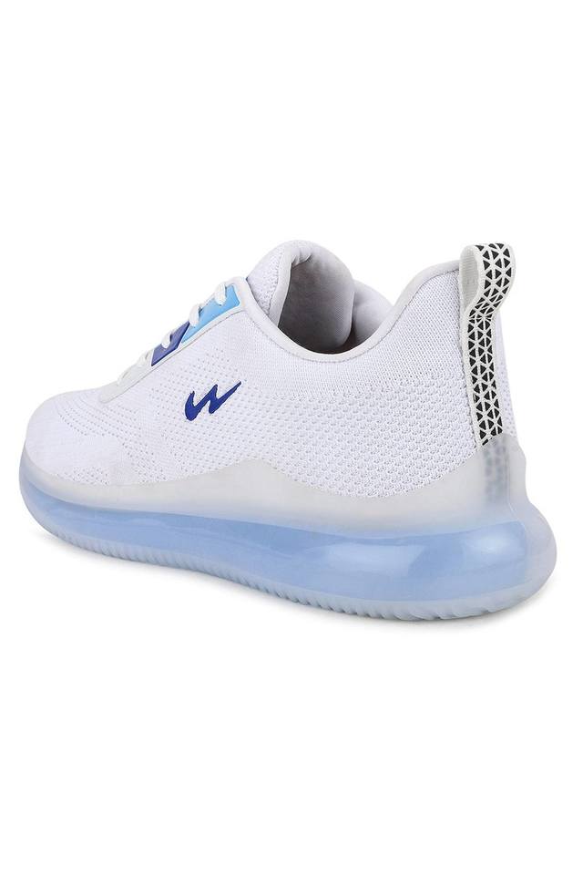 Men White Lace Up Knit Sports Shoe, Size (India/UK): 6 at Rs 450/pair in  Saharanpur