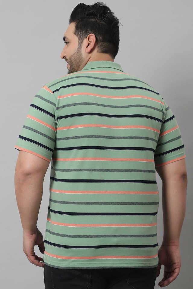 Plus size hotsell green polo shirt