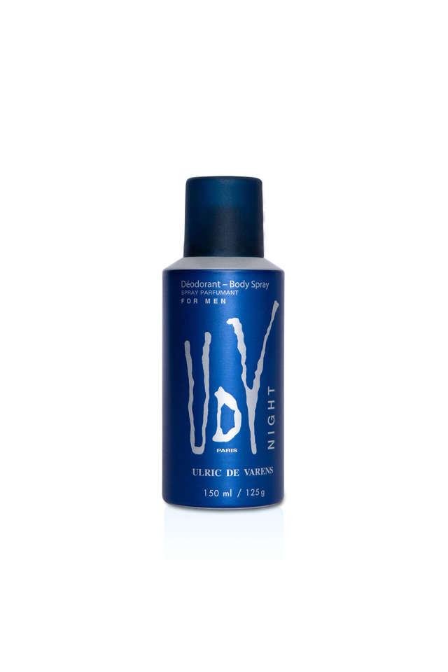 Buy ULRIC DE VARENS Night No Gas Deodorant Body Spray for Men