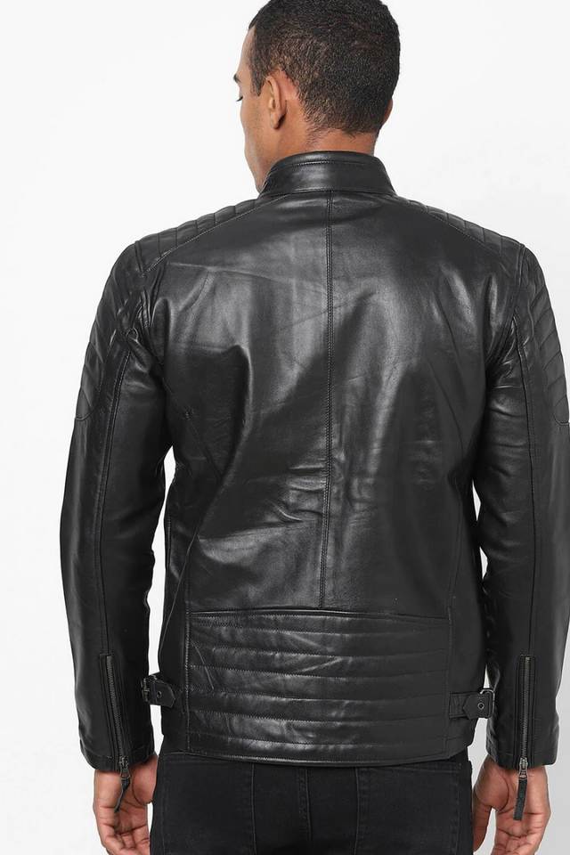 Men Genuine Leather Jacket MJ 17 – SkinOutfit