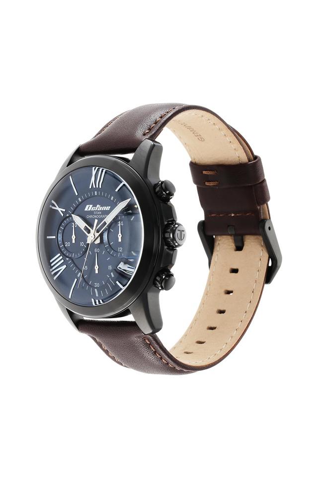 Buy TITAN Classic Sporty Mens 51 x 12.20 x 44 mm Blue Dial Stainless Steel Analog Watch 90152NL01 Shoppers Stop