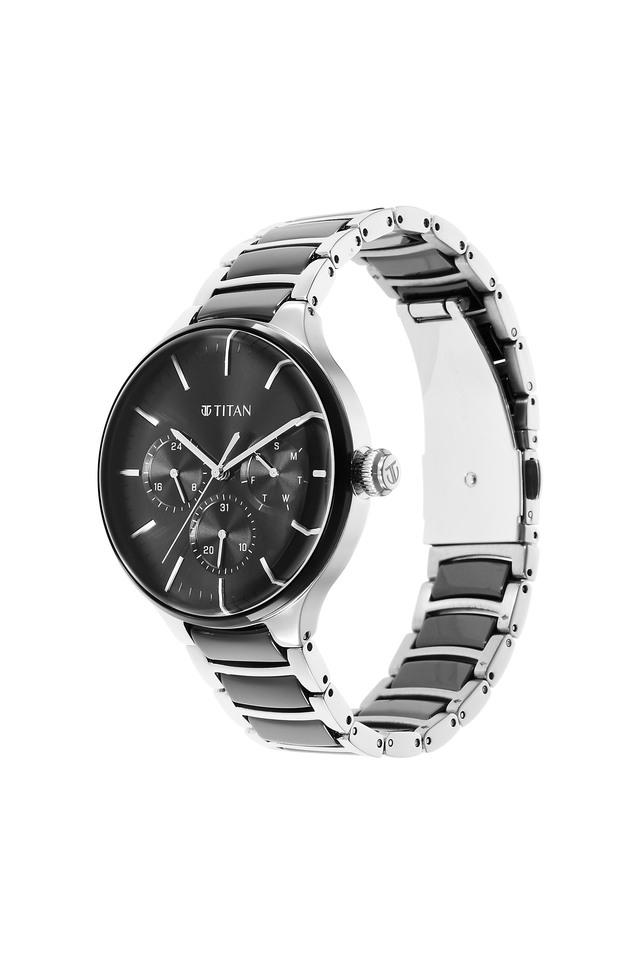 Titan watch ceramic 2025 and metal body