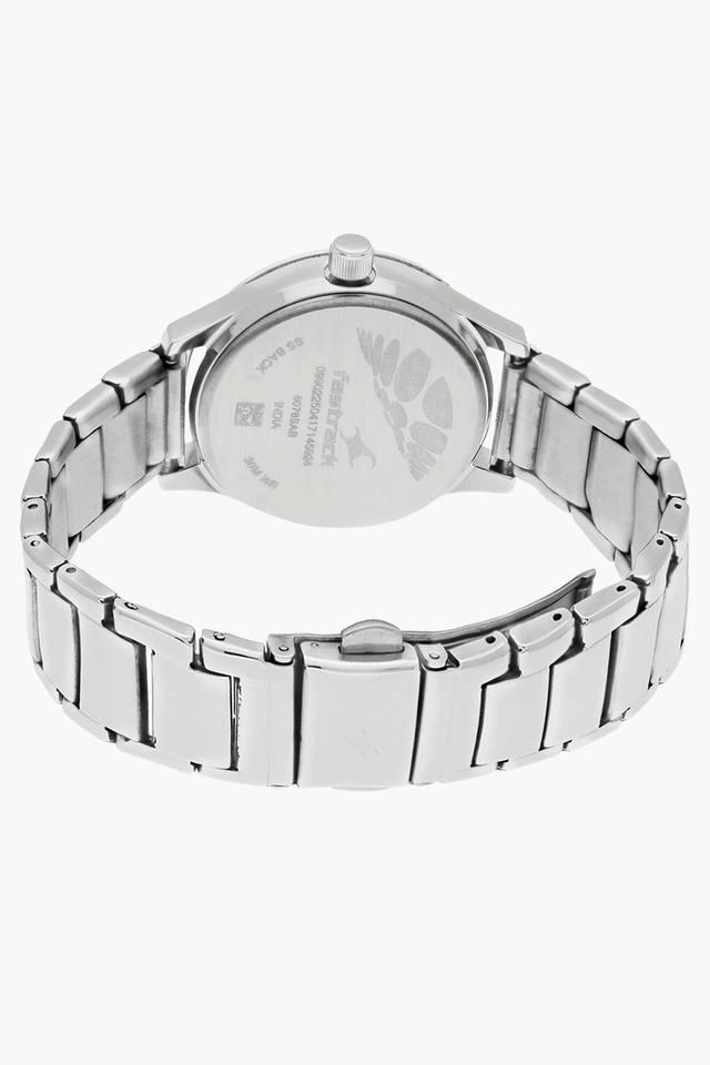 Buy FASTRACK Womens Silver Dial Stainless Steel Strap Watch Shoppers Stop