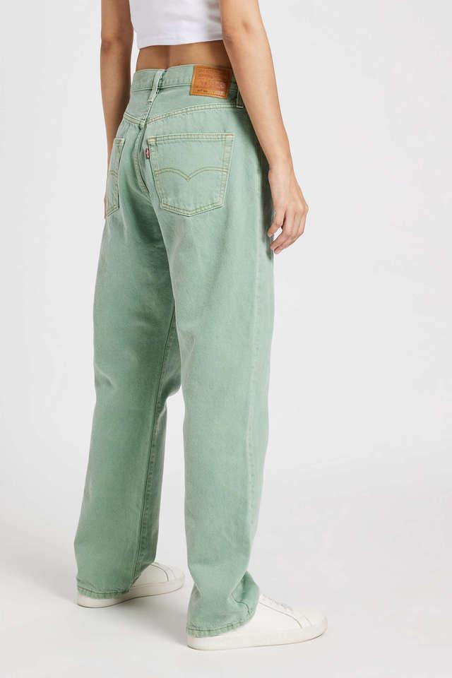 Buy Green Vintage Straight Leg Jeans - 24L, Jeans