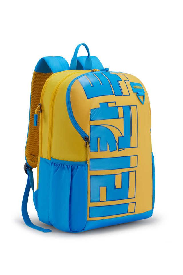 American tourister yellow backpack clearance