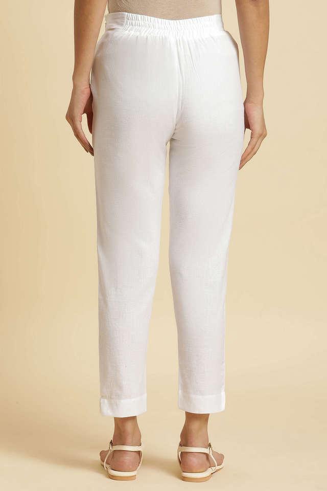 Ankle-length Cotton Pants