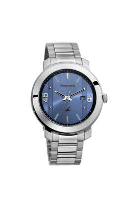 Mens 40 49 mm Bare Basic 2020 Blue Dial Analogue Watch 3246SM03