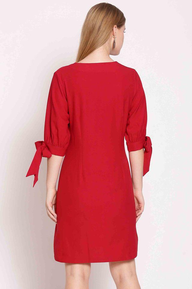 Zink london red outlet dress