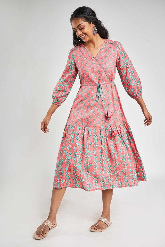 GLOBAL DESI -  Pink Dresses - Main