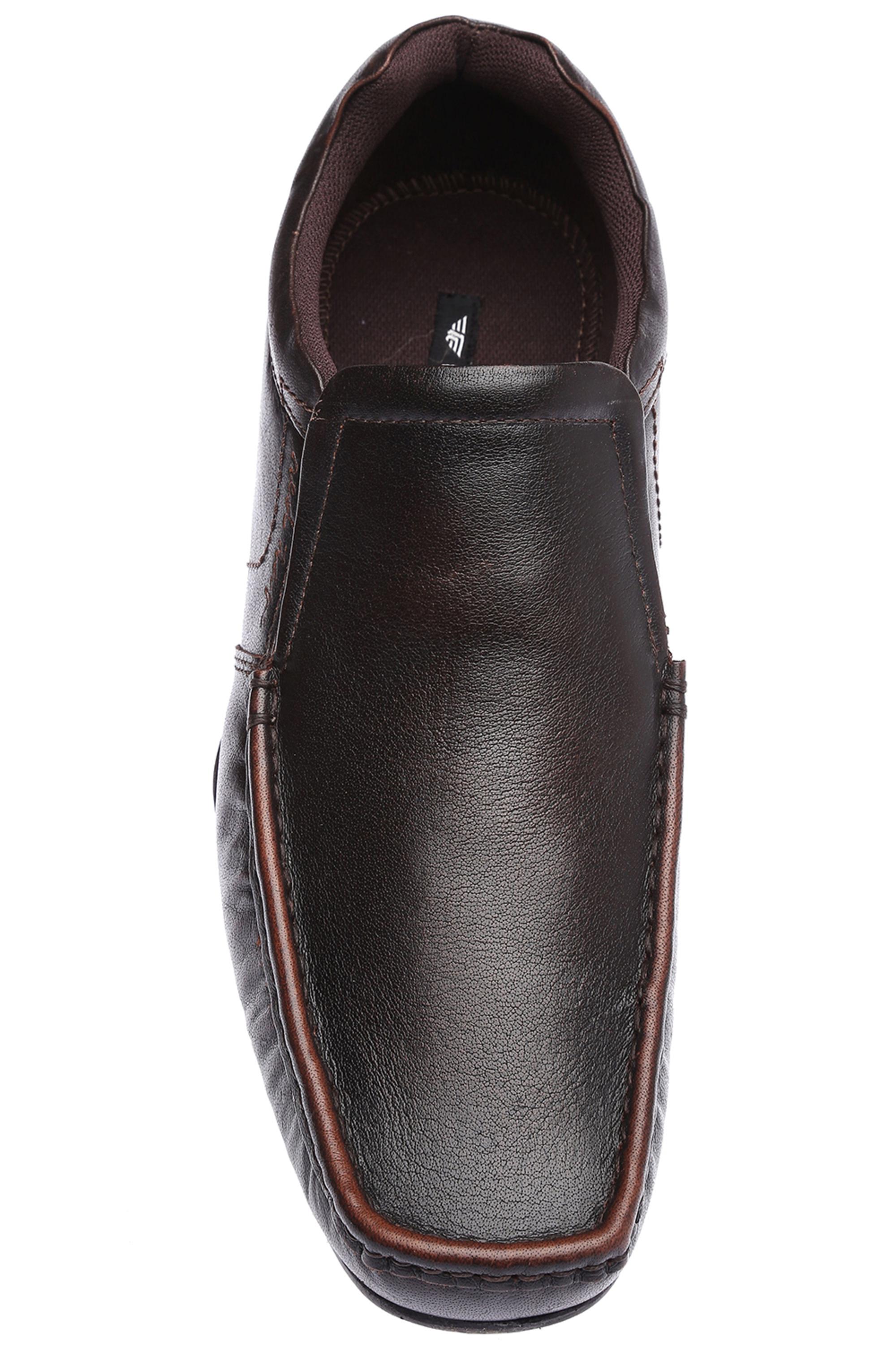 Red tape leather formal clearance shoes