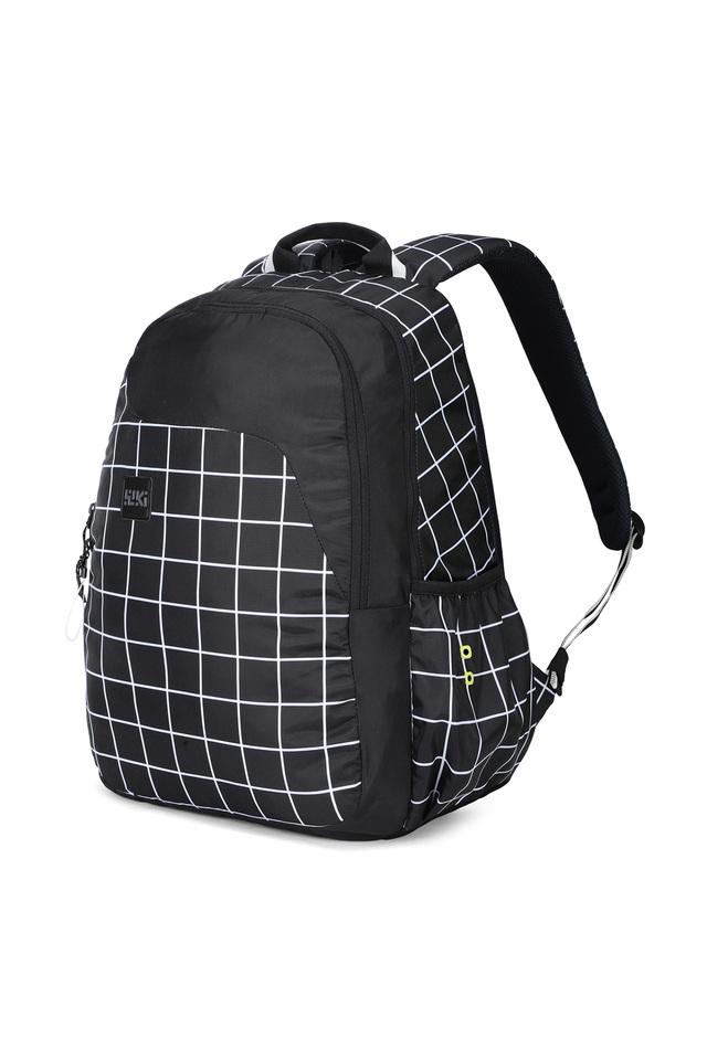 Buy WILDCRAFT Black Unisex Wiki Pack 1 Checks Backpacks Campus