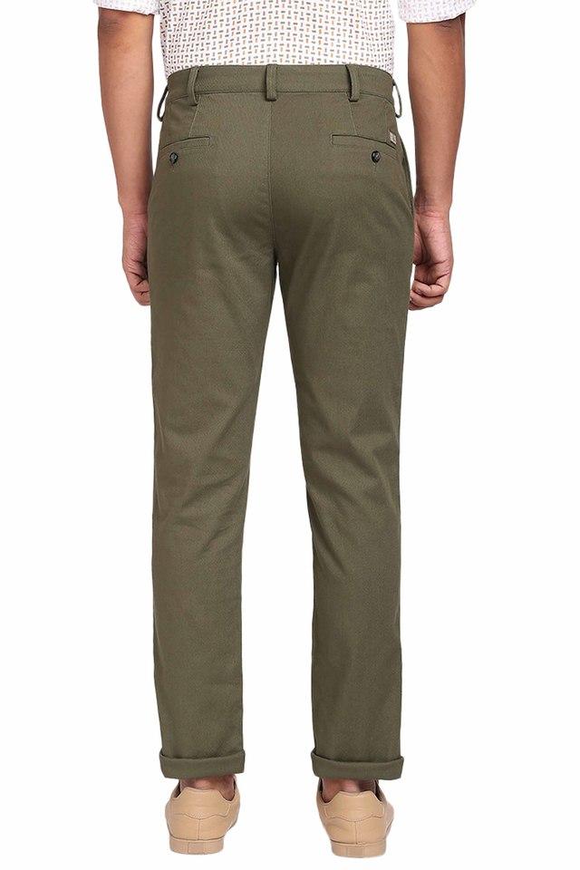 Buy ColorPlus Men Brown Solid Tapered fit Regular trousers Online at Low  Prices in India  Paytmmallcom