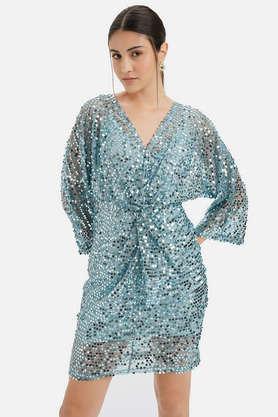 KAZO - Light Blue Dresses - 3