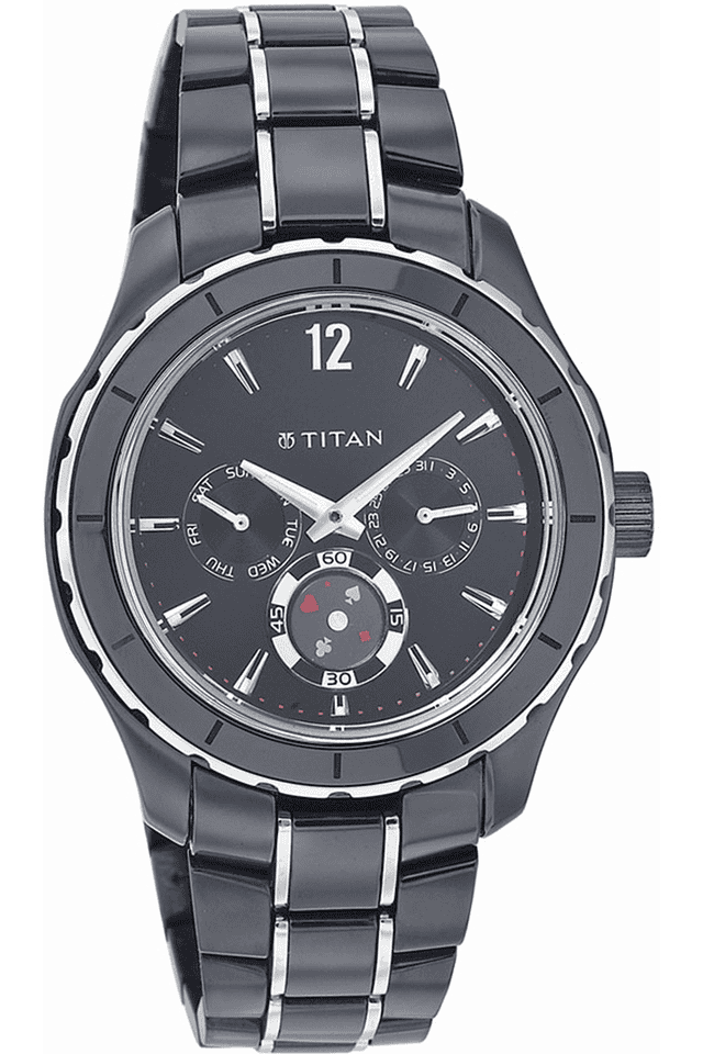 Titan ceramic best sale watches mens