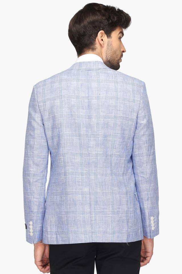 Mens check hot sale pattern blazer