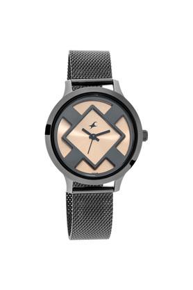 Buy FASTRACK Womens Fit Out X Ananya Pandey Rose Gold Dial