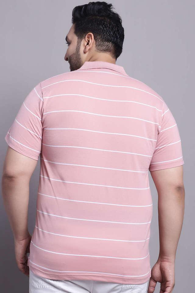 Plus size hotsell pink polo shirt