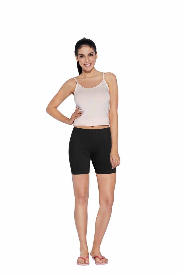 Women's Seamless Everyday Bike Shorts Intimately Under Layer Short Leggings