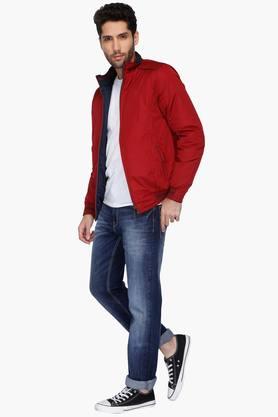 Allen solly clearance red reversible jacket