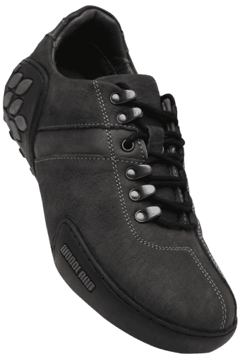 woodland black casual sneakers