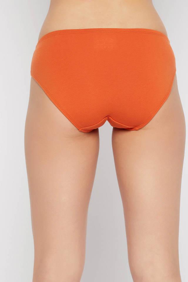 Buy Low Waist Bikini Panty in Orange - Cotton Online India, Best