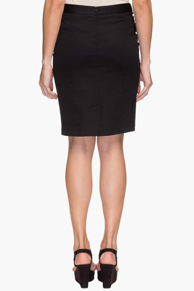 Black above 2024 knee length skirt