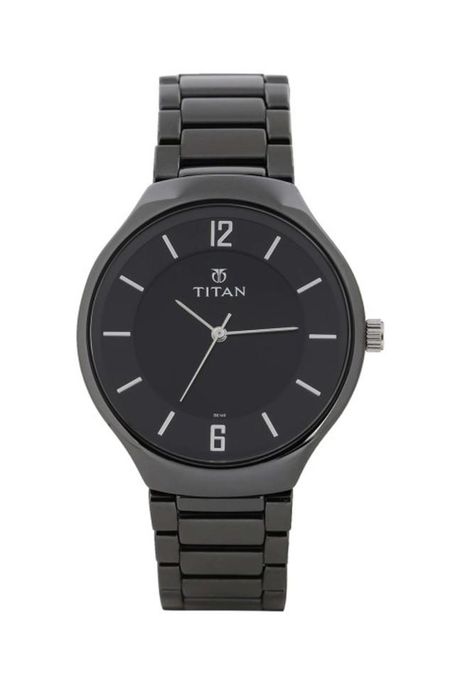 Titan black colour watch new arrivals