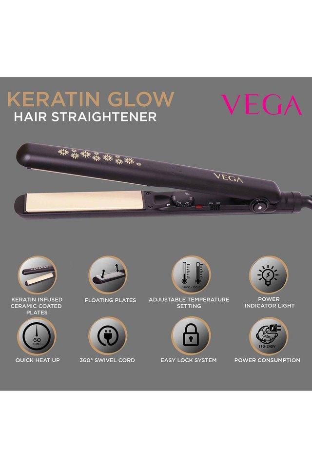 Flat hair clearance straightener