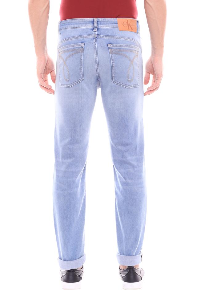 Buy Calvin Klein Jeans Men Blue Straight Fit Light Fade Pure