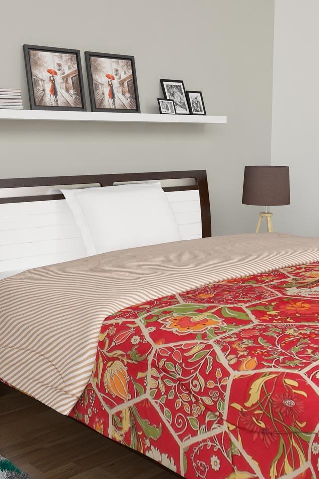 Buy PORTICO Marvella Floral Print Single Comforter Shoppers Stop
