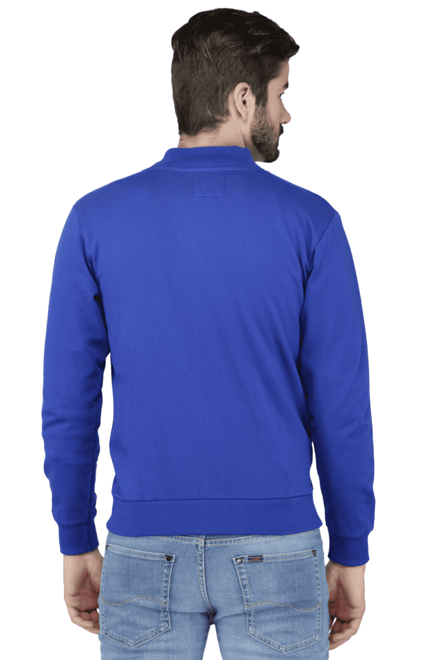 Buy WRANGLER Royal Blue Mens Full Sleeves Slim Fit Solid Jacket