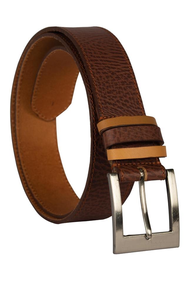 Buy FASTRACK Brown Mens Buckle Closure Casual Belt Shoppers Stop