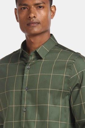 CALVIN KLEIN JEANS - Green Casual Shirts - 4