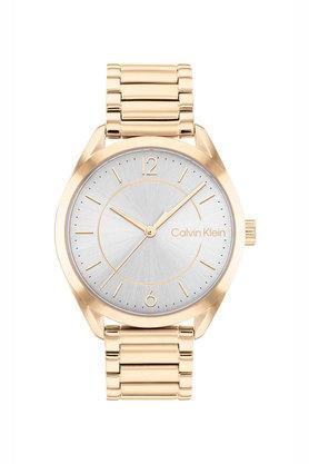 Buy CALVIN KLEIN Essentials 3H Grey Dial Stainless Steel Analog