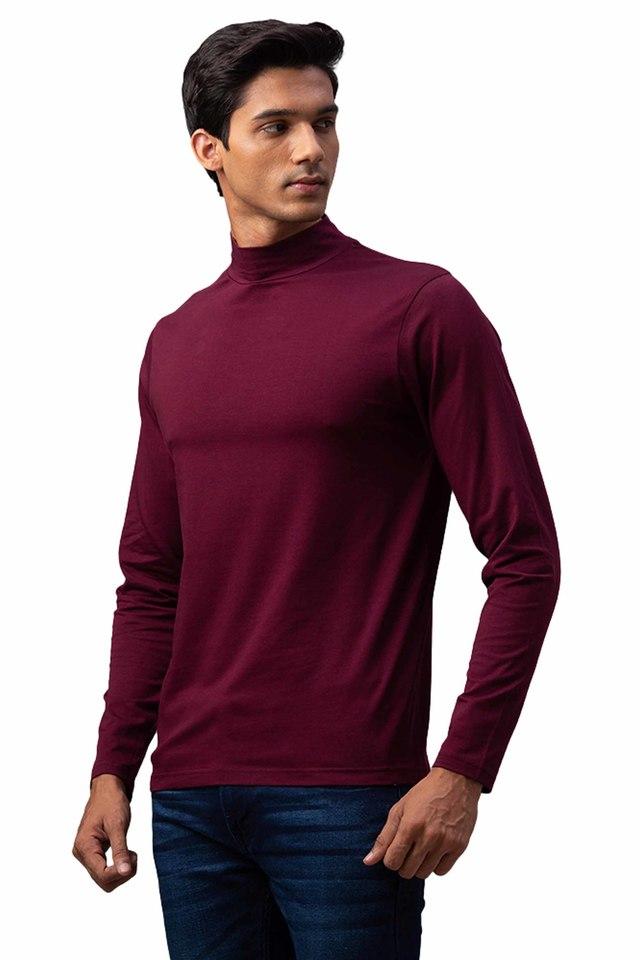 Roll neck store under shirt