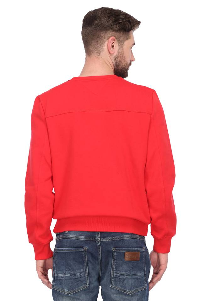 Red on sale tommy sweatshirt